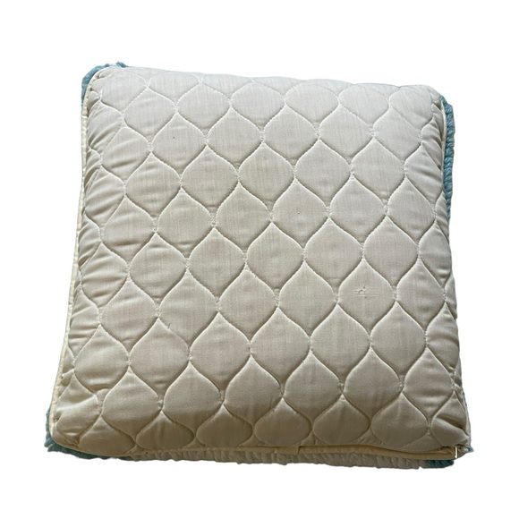 VINTAGE SHAG THROW PILLOW Latch Hook Yarn Sheepdog dog Completed - Picture 2 of 5